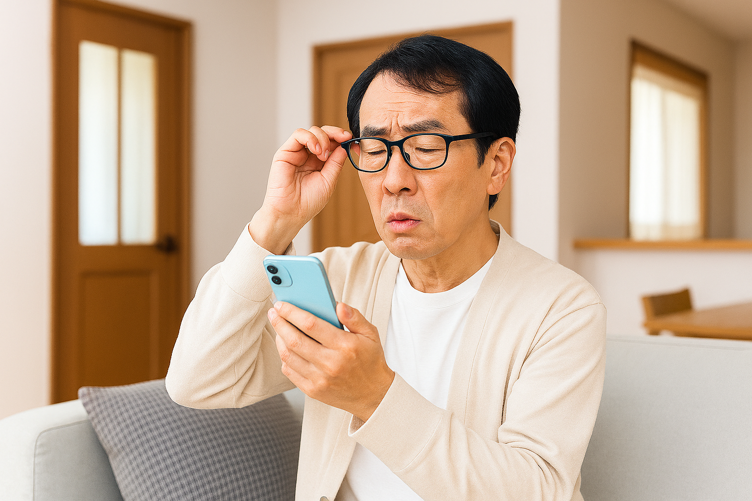 老花眼看不清楚