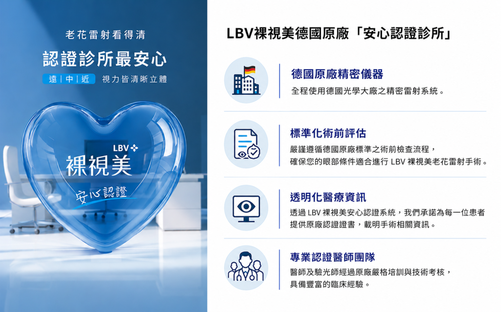 LBV老花認證診所